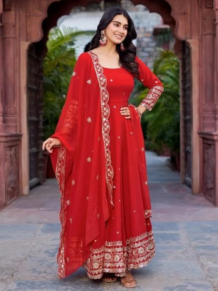 imgi_108_lovely-red-georgette-sequins-work-gown-with-dupatta-3794523